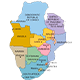 Map icon representing SADC countries and South & East African countries served